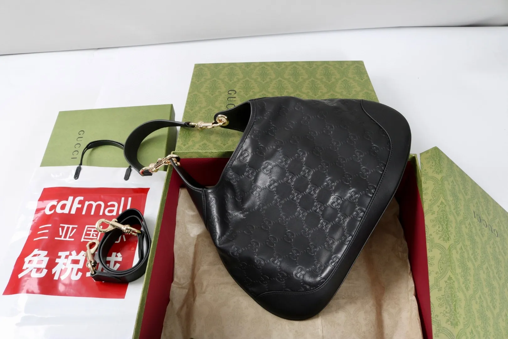 All Categories Official Website "Brand Women's Bags" Women's Bags 💙 GUCCI GUCCI 2026 New Classic GG Pattern Crossbody Bag