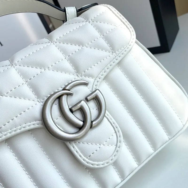 All categories Official website "Brand Women's Bags" Women's Bags 💙 GUCCI 2022 official new Gucci crossbody bag wholesale Original order quality 58002000 Size: 21-15.5-8 Cm