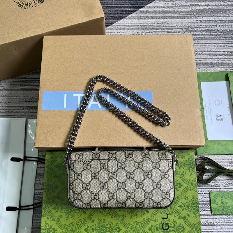 All Categories Official Website "Brand Women's Bags" Women's Bags 💙 GUCCI 2025 New GUCCI Crossbody Bag