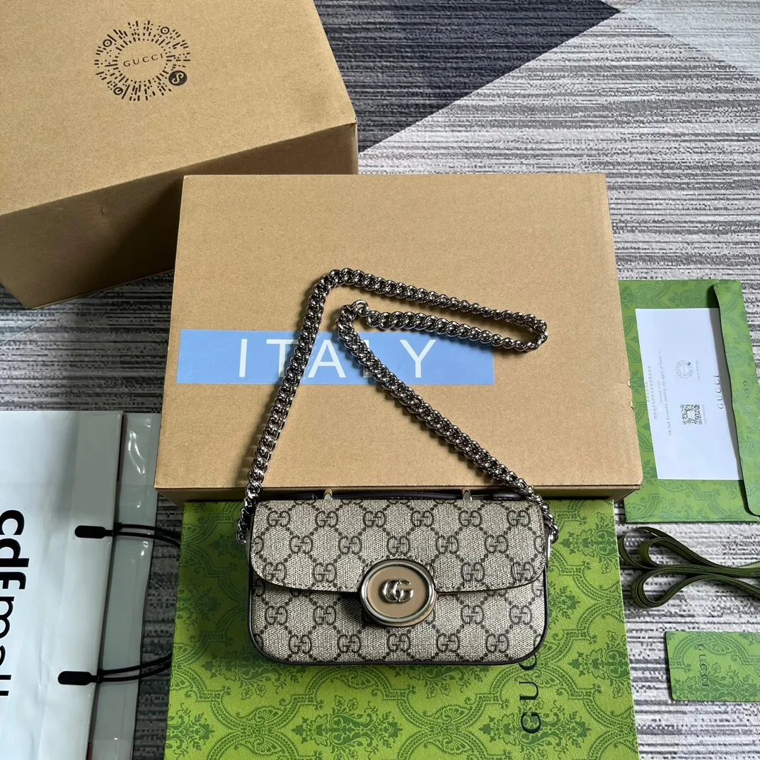 All Categories Official Website "Brand Women's Bags" Women's Bags 💙 GUCCI 2025 New GUCCI Crossbody Bag