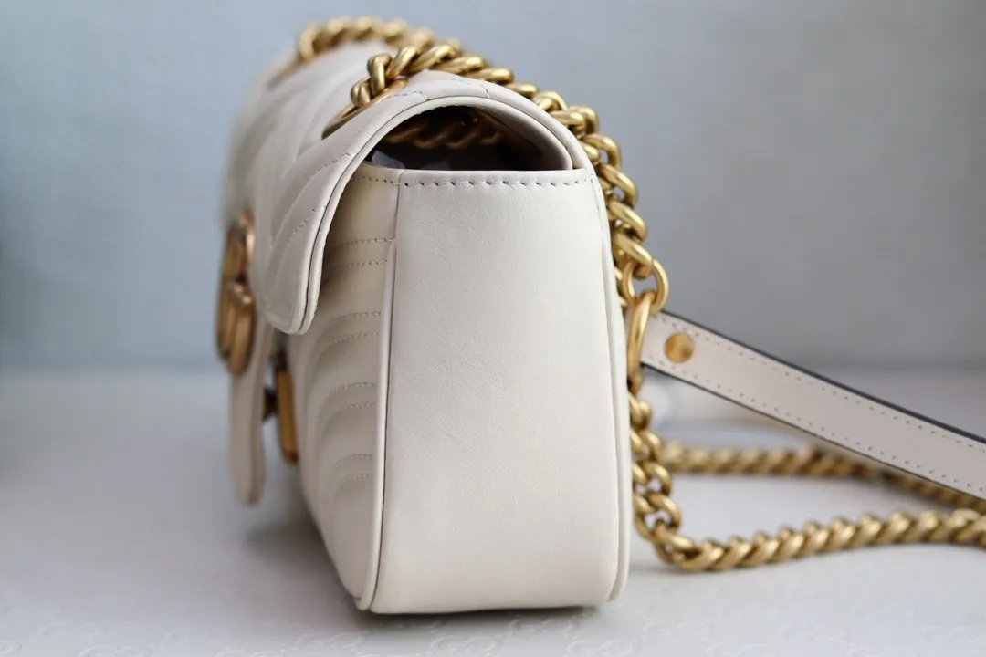 All categories Official website "Brand Women's Bags" Women's Bags 💙 GUCCI 2022 official new Gucci crossbody bag wholesale Original order quality 58003500 Size: 23-14-6Cm