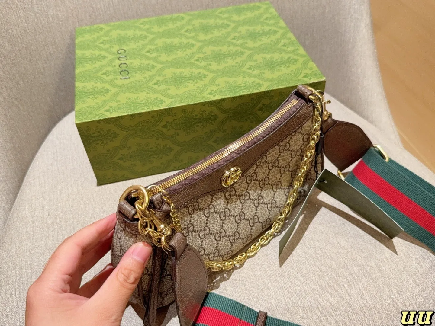 All Categories Official Website "Brand Women's Bags" Women's Bags 💙 GUCCI 2025 New GUCCI Crossbody Bag