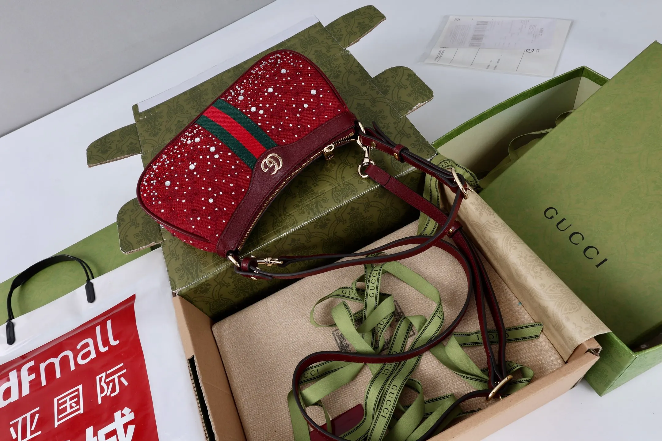 All Categories Official Website "Brand Women's Bags" Women's Bags 💙 GUCCI 2026 GUCCI New Underarm Shoulder Bag