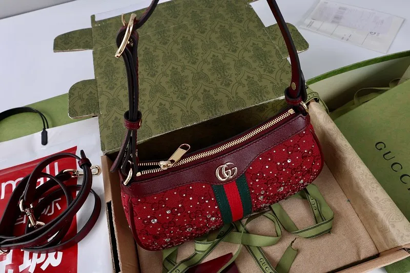 All Categories Official Website "Brand Women's Bags" Women's Bags 💙 GUCCI 2026 GUCCI New Underarm Shoulder Bag