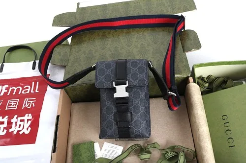 All Categories Official Website "Brand Women's Bags" Women's Bags 💙 GUCCI GUCCI 2026 New Classic GG Pattern Crossbody Bag