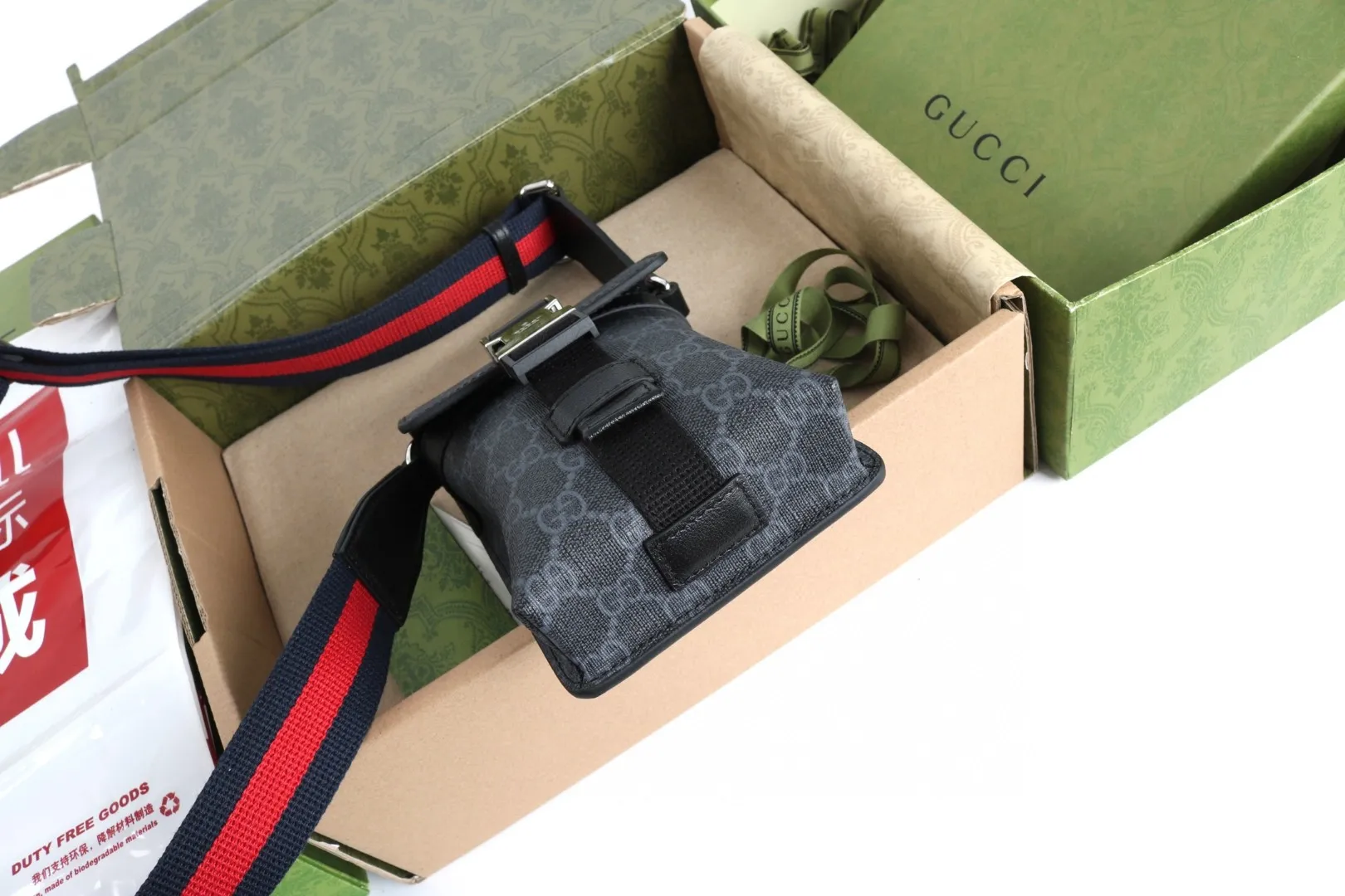 All Categories Official Website "Brand Women's Bags" Women's Bags 💙 GUCCI GUCCI 2026 New Classic GG Pattern Crossbody Bag