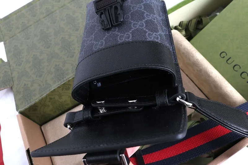 All Categories Official Website "Brand Women's Bags" Women's Bags 💙 GUCCI GUCCI 2026 New Classic GG Pattern Crossbody Bag