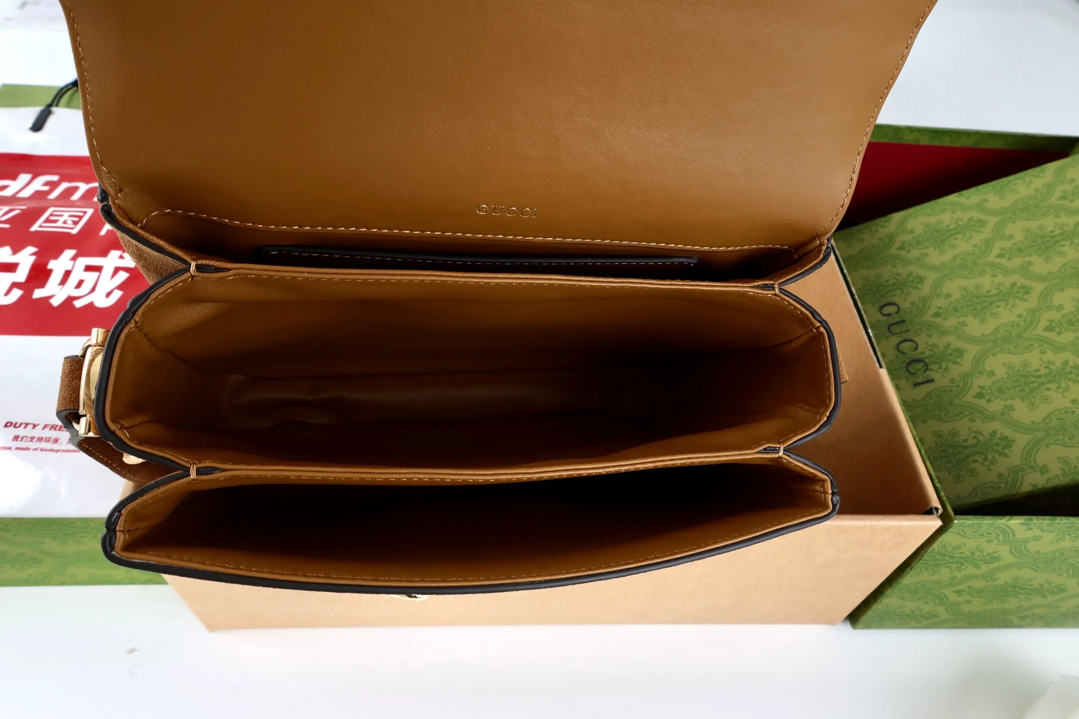 All Categories Official Website "Brand Women's Bags" Women's Bags 💙 GUCCI GUCCI 2026 New Classic GG Pattern Crossbody Bag