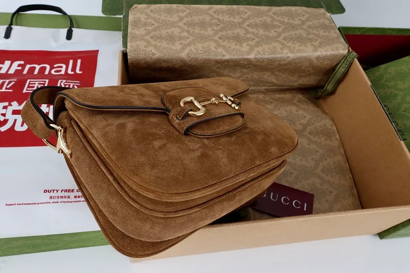 All Categories Official Website "Brand Women's Bags" Women's Bags 💙 GUCCI GUCCI 2026 New Classic GG Pattern Crossbody Bag