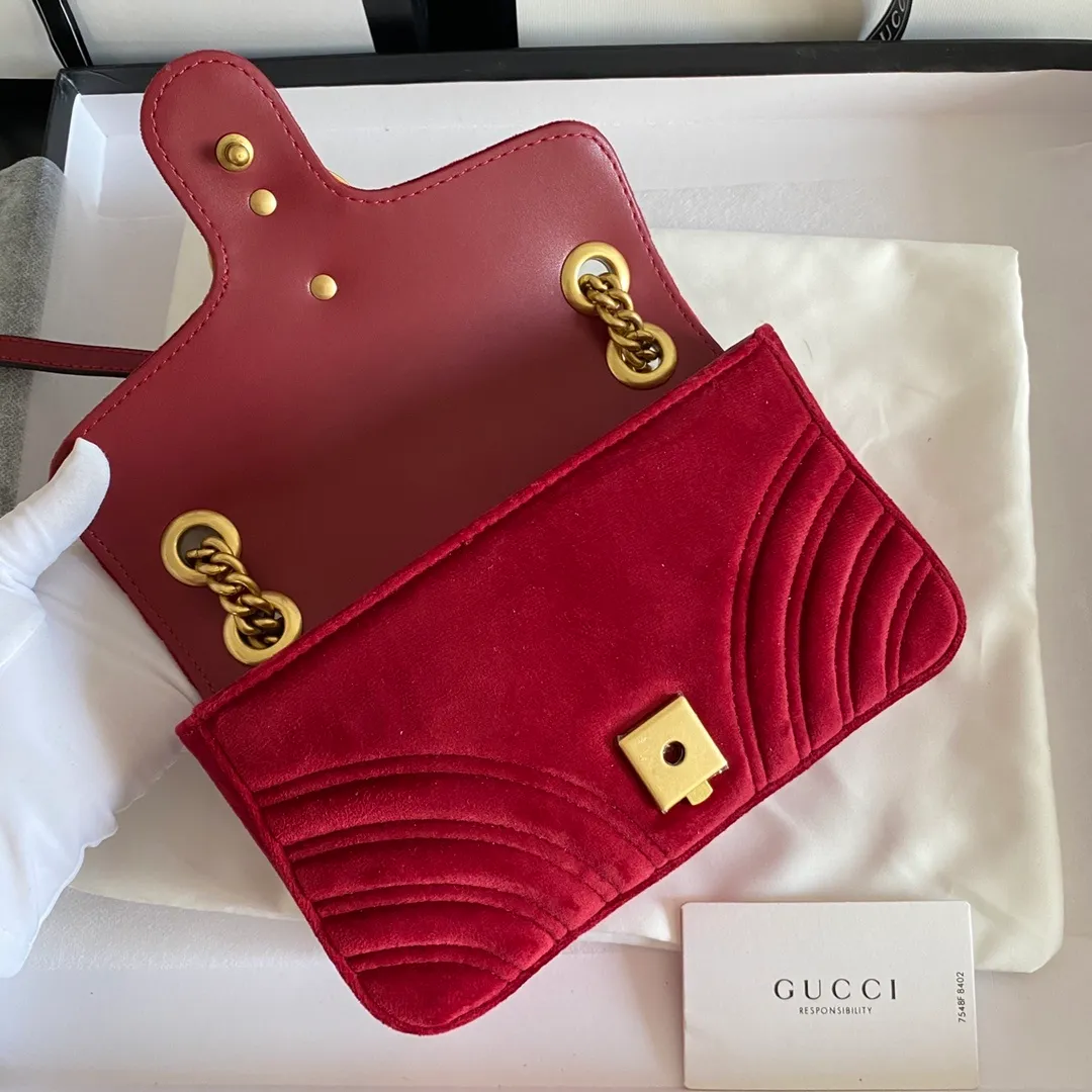 All categories Official website "Brand Women's Bags" Women's Bags 💙 GUCCI 2022 official new Gucci crossbody bag wholesale Original order quality 58002000 Size: 22-13-6Cm