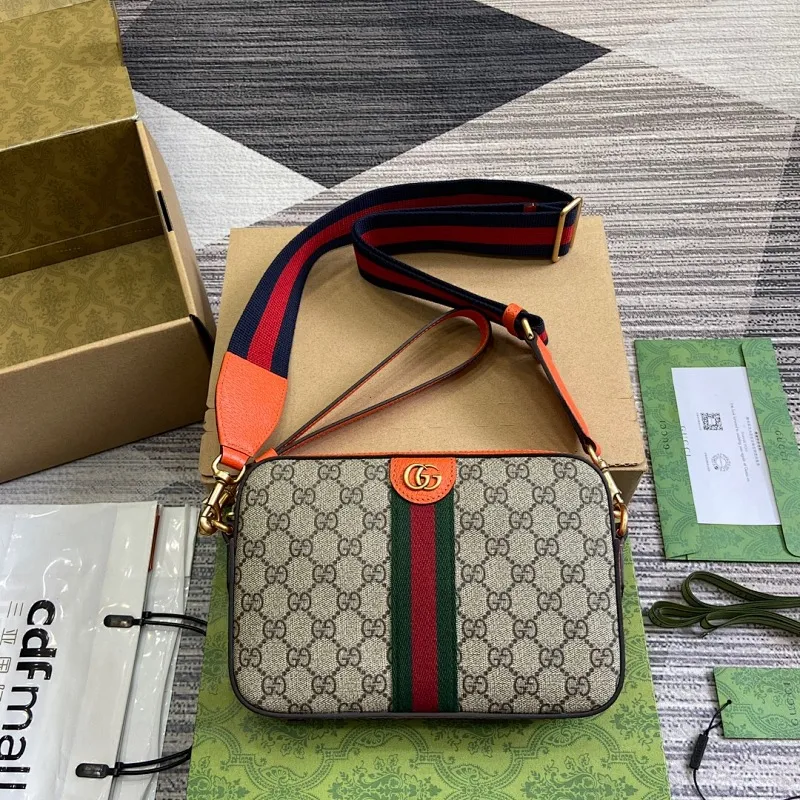 All Categories Official Website "Brand Women's Bags" Women's Bags 💙 GUCCI 2025 New GUCCI Crossbody Bag