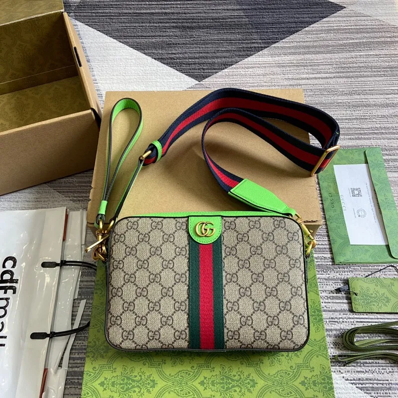All Categories Official Website "Brand Women's Bags" Women's Bags 💙 GUCCI 2025 New GUCCI Crossbody Bag