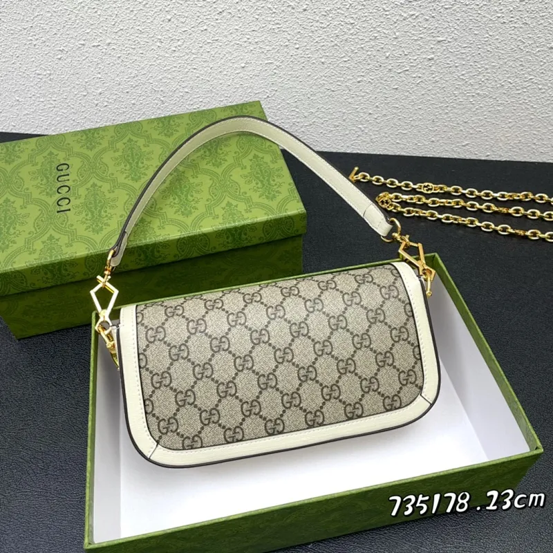 All Categories Official Website "Brand Women's Bags" Women's Bags 💙 GUCCI 2023 New GUCCI Underarm Bag