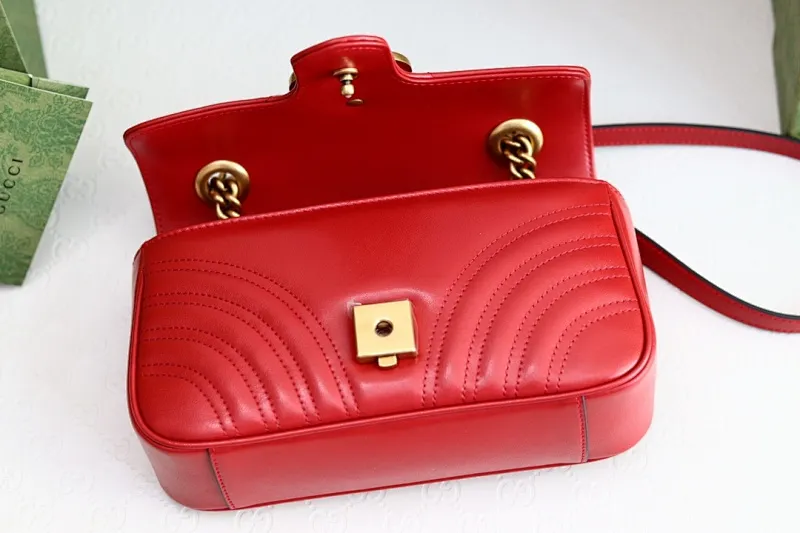 All categories Official website "Brand Women's Bags" Women's Bags 💙 GUCCI 2022 official new Gucci crossbody bag wholesale Original order quality 58003500 Size: 23-14-6Cm