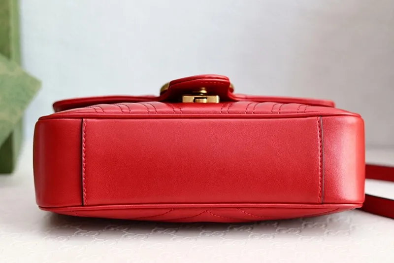 All categories Official website "Brand Women's Bags" Women's Bags 💙 GUCCI 2022 official new Gucci crossbody bag wholesale Original order quality 58003500 Size: 23-14-6Cm