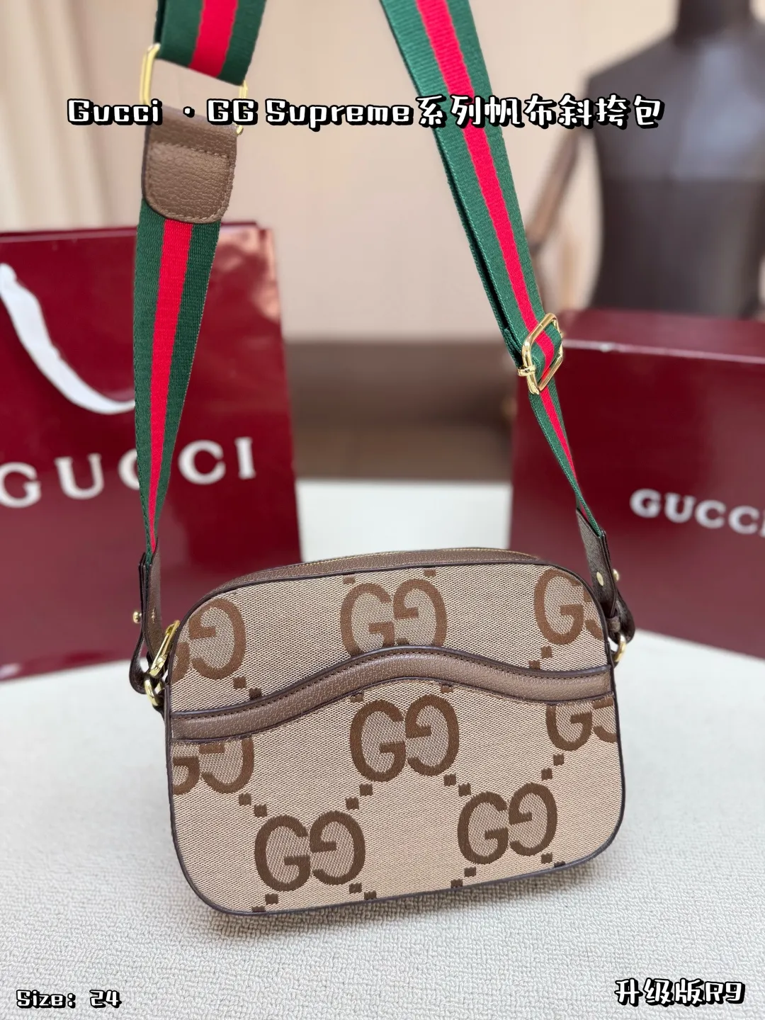 All Categories Official Website "Brand Women's Bags" Women's Bags 💙 GUCCI 2026 New GUCCI Crossbody Bag