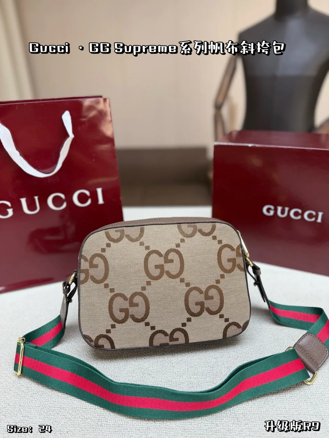 All Categories Official Website "Brand Women's Bags" Women's Bags 💙 GUCCI 2026 New GUCCI Crossbody Bag