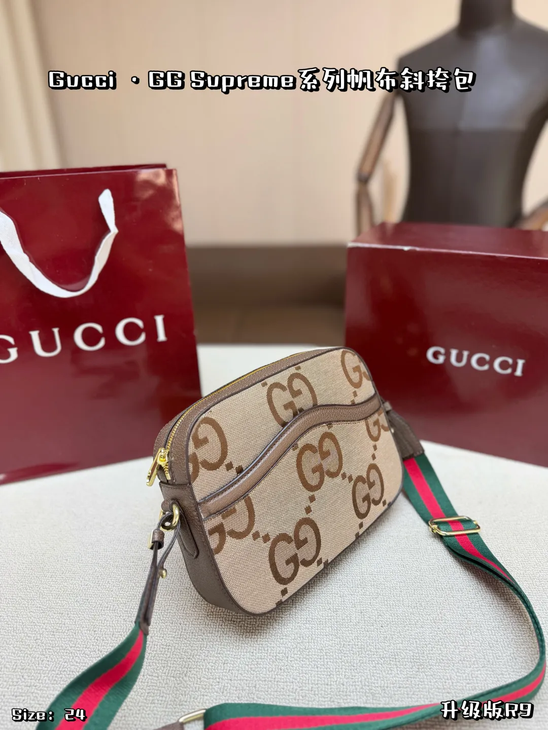 All Categories Official Website "Brand Women's Bags" Women's Bags 💙 GUCCI 2026 New GUCCI Crossbody Bag