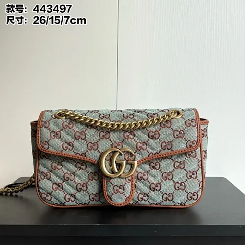 All Categories Official Website "Brand Women's Bags" Women's Bags 💙 GUCCI 2026 New GUCCI Crossbody Bag