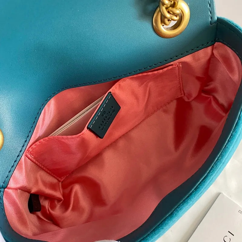 All categories Official website "Brand Women's Bags" Women's Bags 💙 GUCCI 2022 official new Gucci crossbody bag wholesale Original order quality 58002000 Size: 22-13-6Cm
