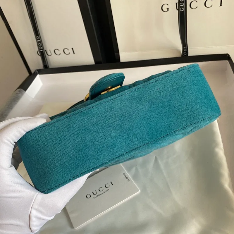 All categories Official website "Brand Women's Bags" Women's Bags 💙 GUCCI 2022 official new Gucci crossbody bag wholesale Original order quality 58002000 Size: 22-13-6Cm