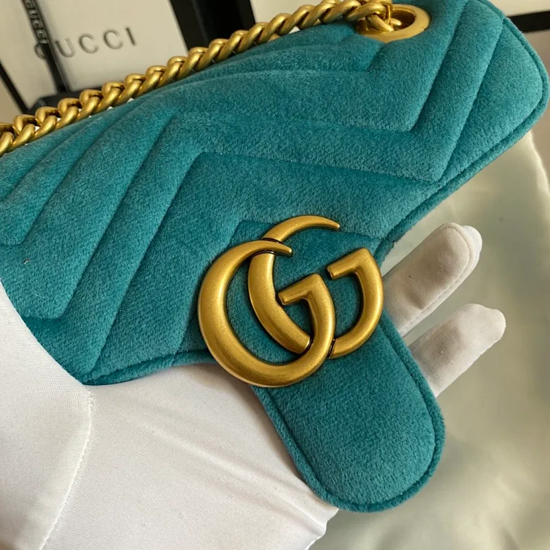 All categories Official website "Brand Women's Bags" Women's Bags 💙 GUCCI 2022 official new Gucci crossbody bag wholesale Original order quality 58002000 Size: 22-13-6Cm