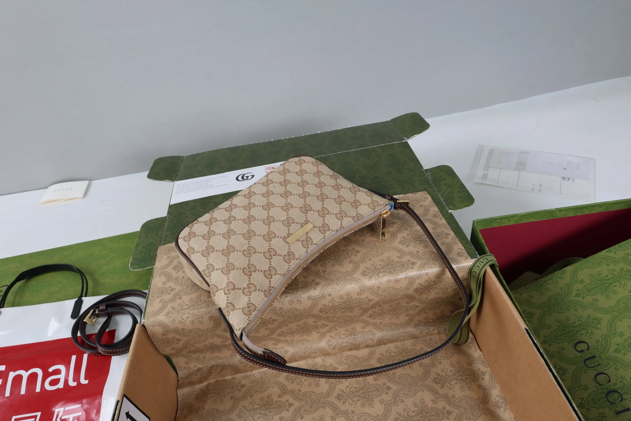 All Categories Official Website "Brand Women's Bags" Women's Bags 💙 GUCCI 2026 GUCCI New Underarm Shoulder Bag