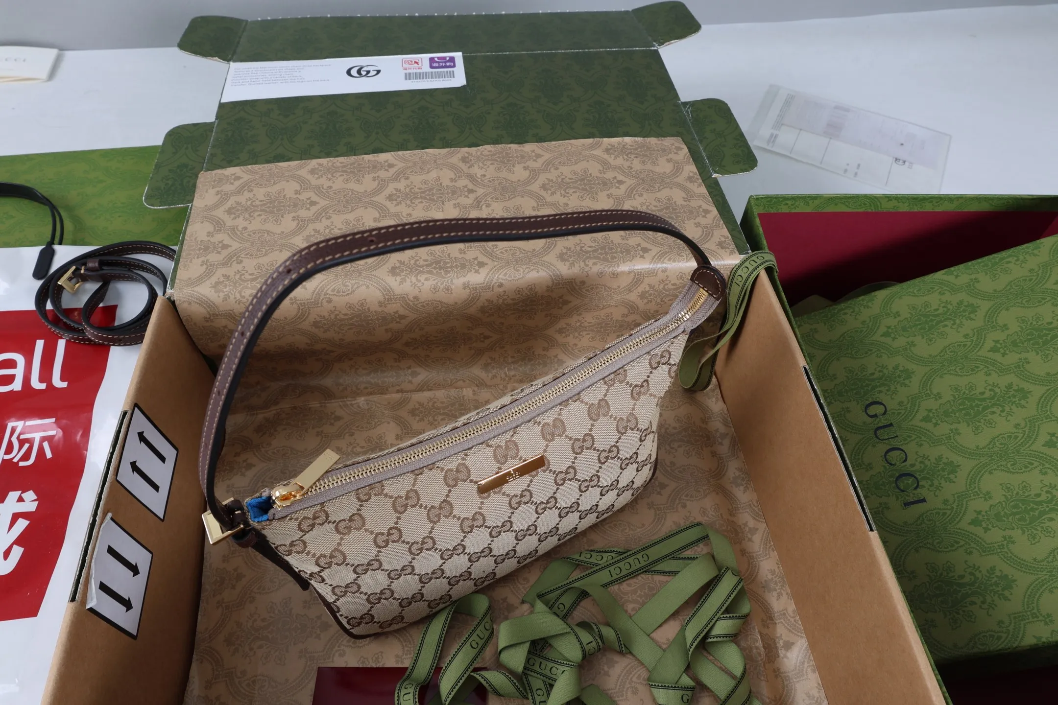 All Categories Official Website "Brand Women's Bags" Women's Bags 💙 GUCCI 2026 GUCCI New Underarm Shoulder Bag