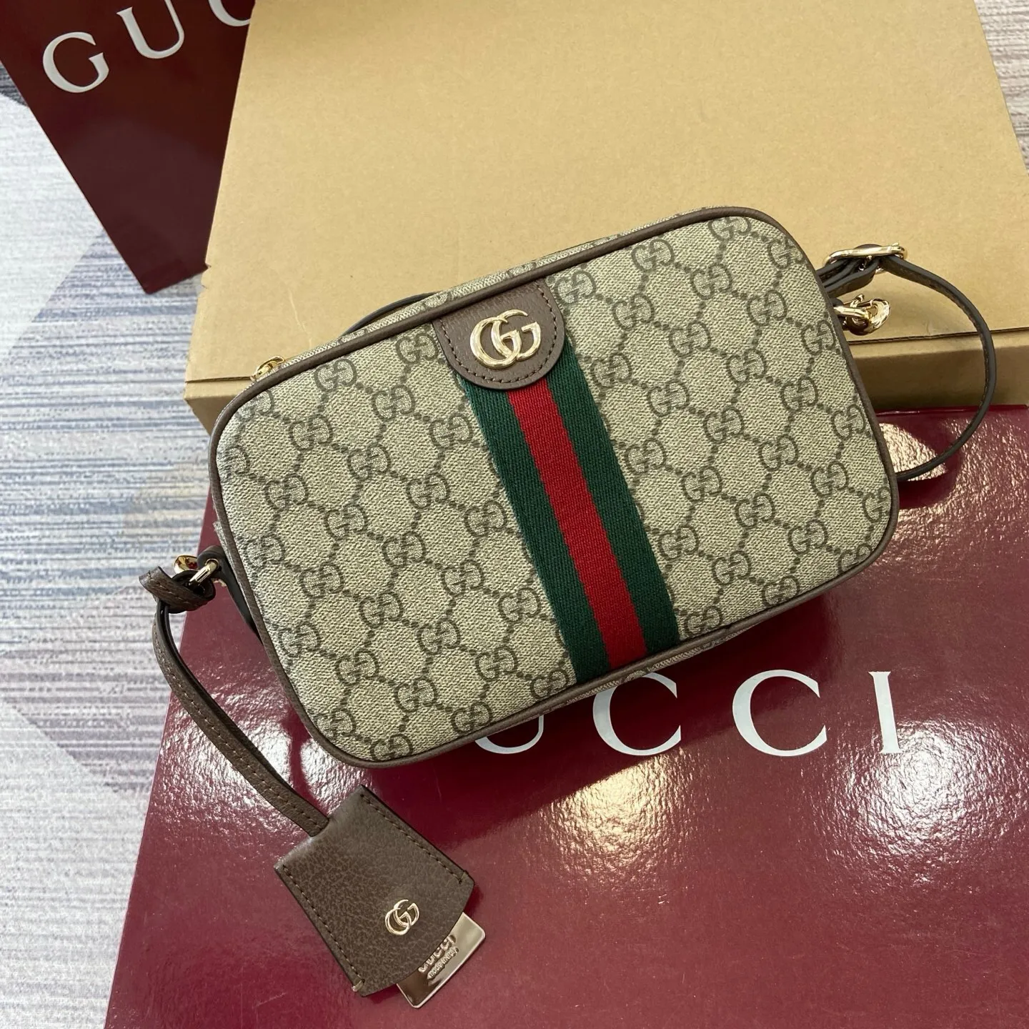 All Categories Official Website "Brand Women's Bags" Women's Bags 💙 GUCCI 2025 New GUCCI Crossbody Bag