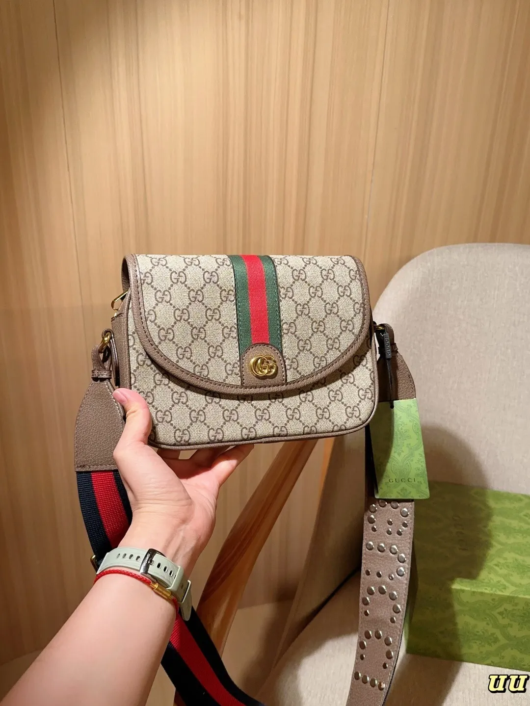 All Categories Official Website "Brand Women's Bags" Women's Bags 💙 GUCCI 2025 New GUCCI Crossbody Bag