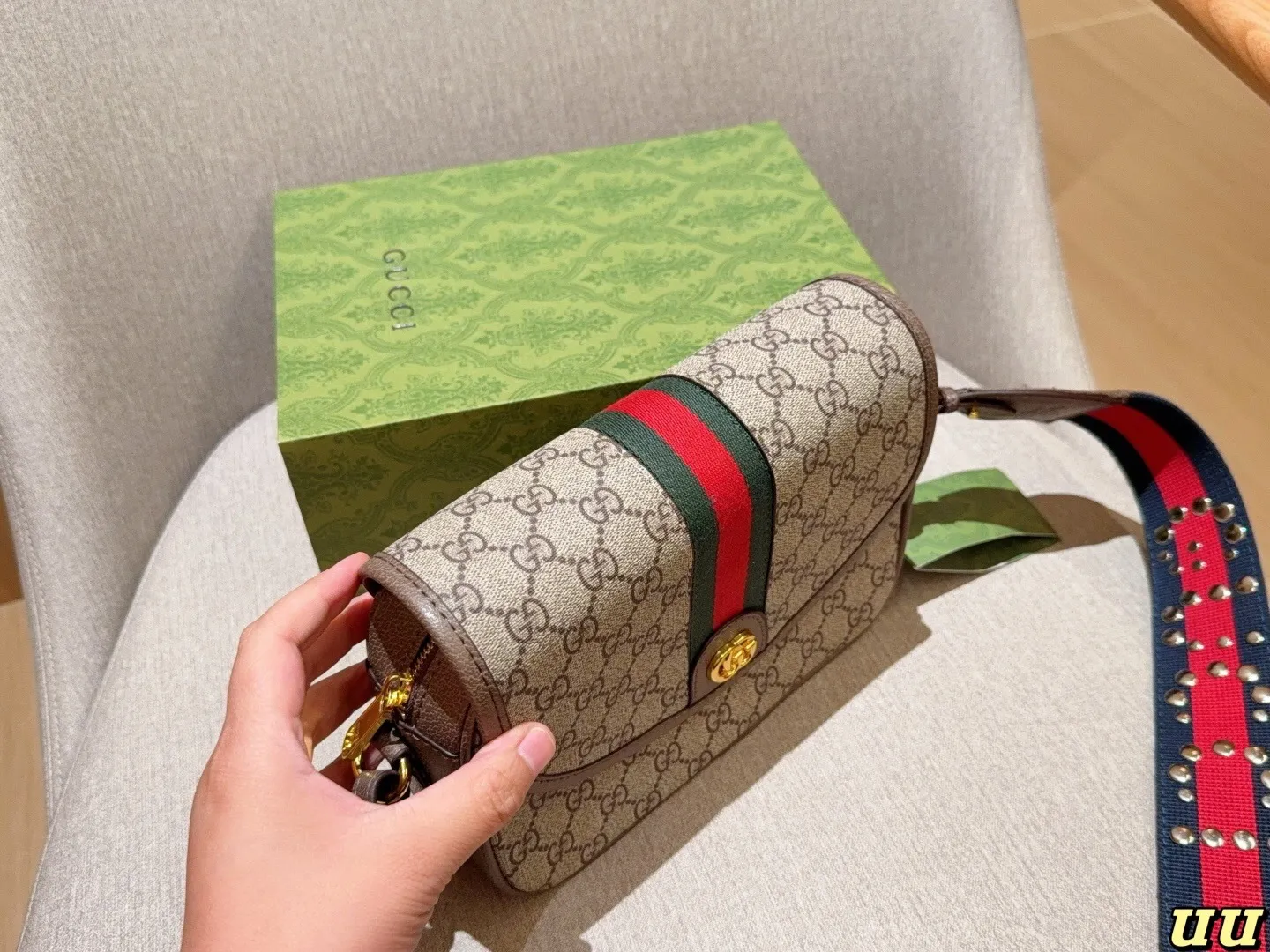 All Categories Official Website "Brand Women's Bags" Women's Bags 💙 GUCCI 2025 New GUCCI Crossbody Bag