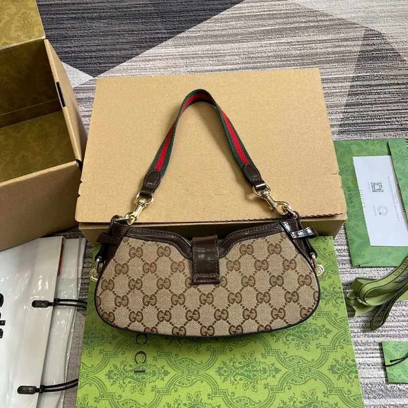All categories Official website "Brand Women's Bags" Women's Bags 💙 GUCCI 2025 new GUCCI armpit bag