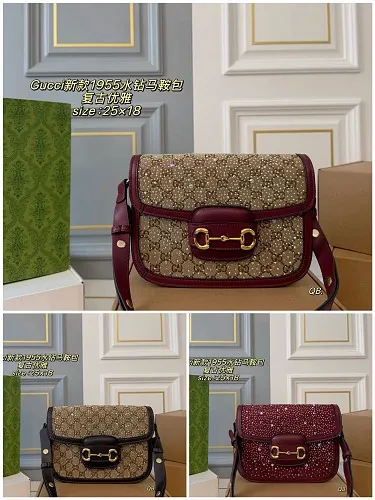 All Categories Official Website "Brand Women's Bags" Women's Bags 💙 GUCCI 2026 New GUCCI Crossbody Bag
