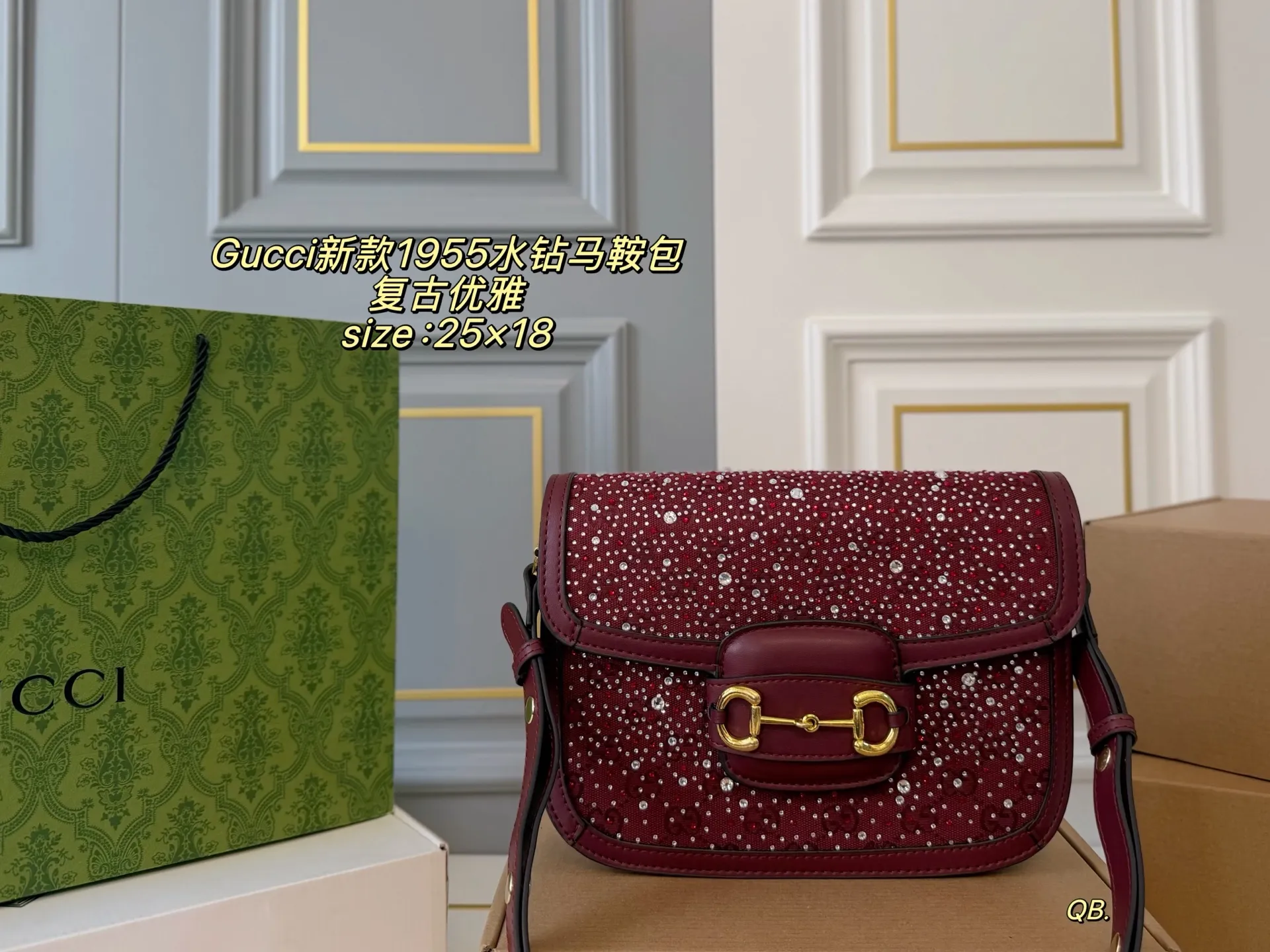All Categories Official Website "Brand Women's Bags" Women's Bags 💙 GUCCI 2026 New GUCCI Crossbody Bag