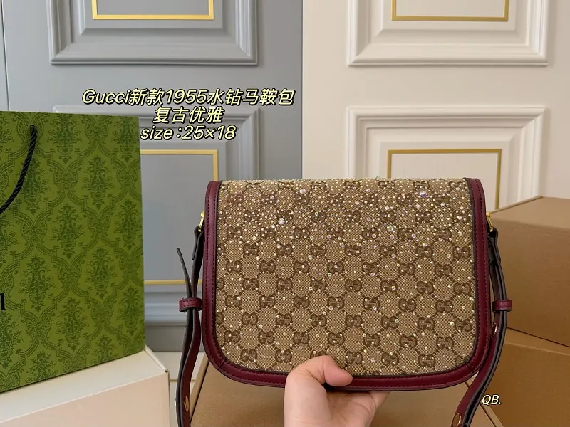 All Categories Official Website "Brand Women's Bags" Women's Bags 💙 GUCCI 2026 New GUCCI Crossbody Bag