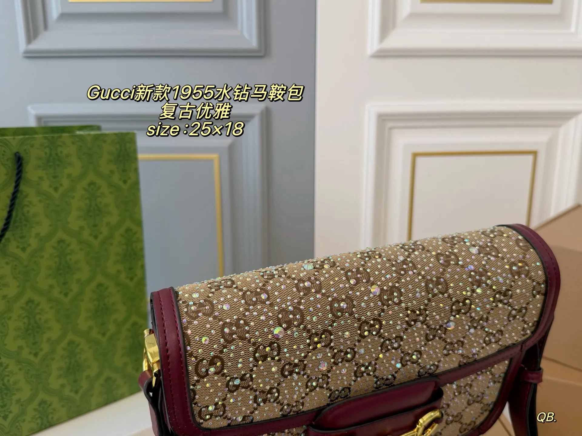 All Categories Official Website "Brand Women's Bags" Women's Bags 💙 GUCCI 2026 New GUCCI Crossbody Bag