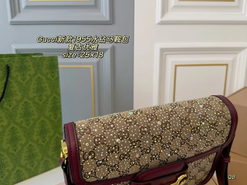 All Categories Official Website "Brand Women's Bags" Women's Bags 💙 GUCCI 2026 New GUCCI Crossbody Bag