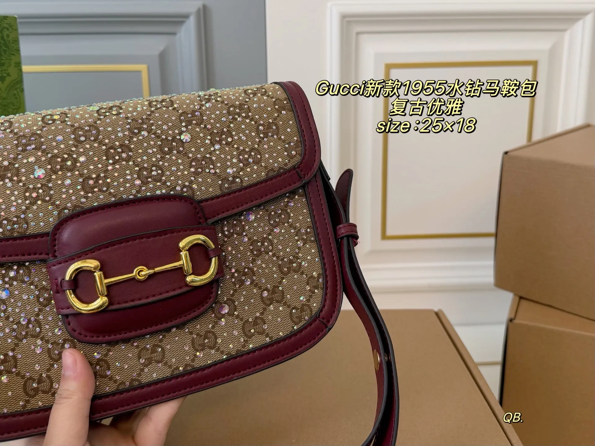 All Categories Official Website "Brand Women's Bags" Women's Bags 💙 GUCCI 2026 New GUCCI Crossbody Bag