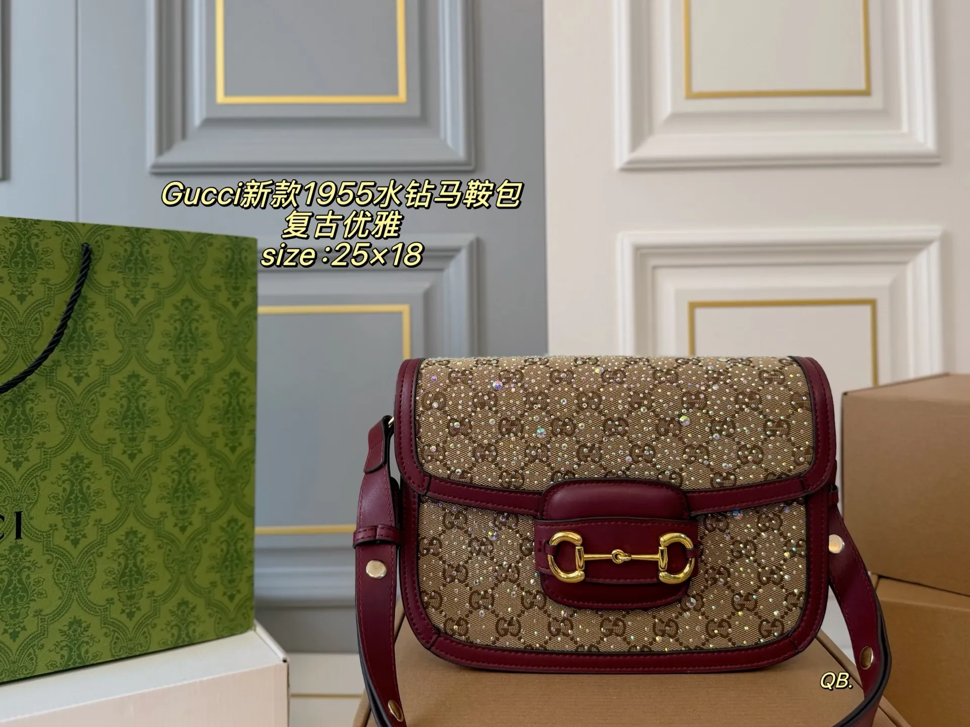 All Categories Official Website "Brand Women's Bags" Women's Bags 💙 GUCCI 2026 New GUCCI Crossbody Bag