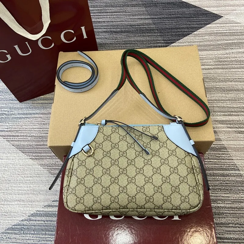 All Categories Official Website "Brand Women's Bags" Women's Bags 💙 GUCCI 2025 New GUCCI Crossbody Bag