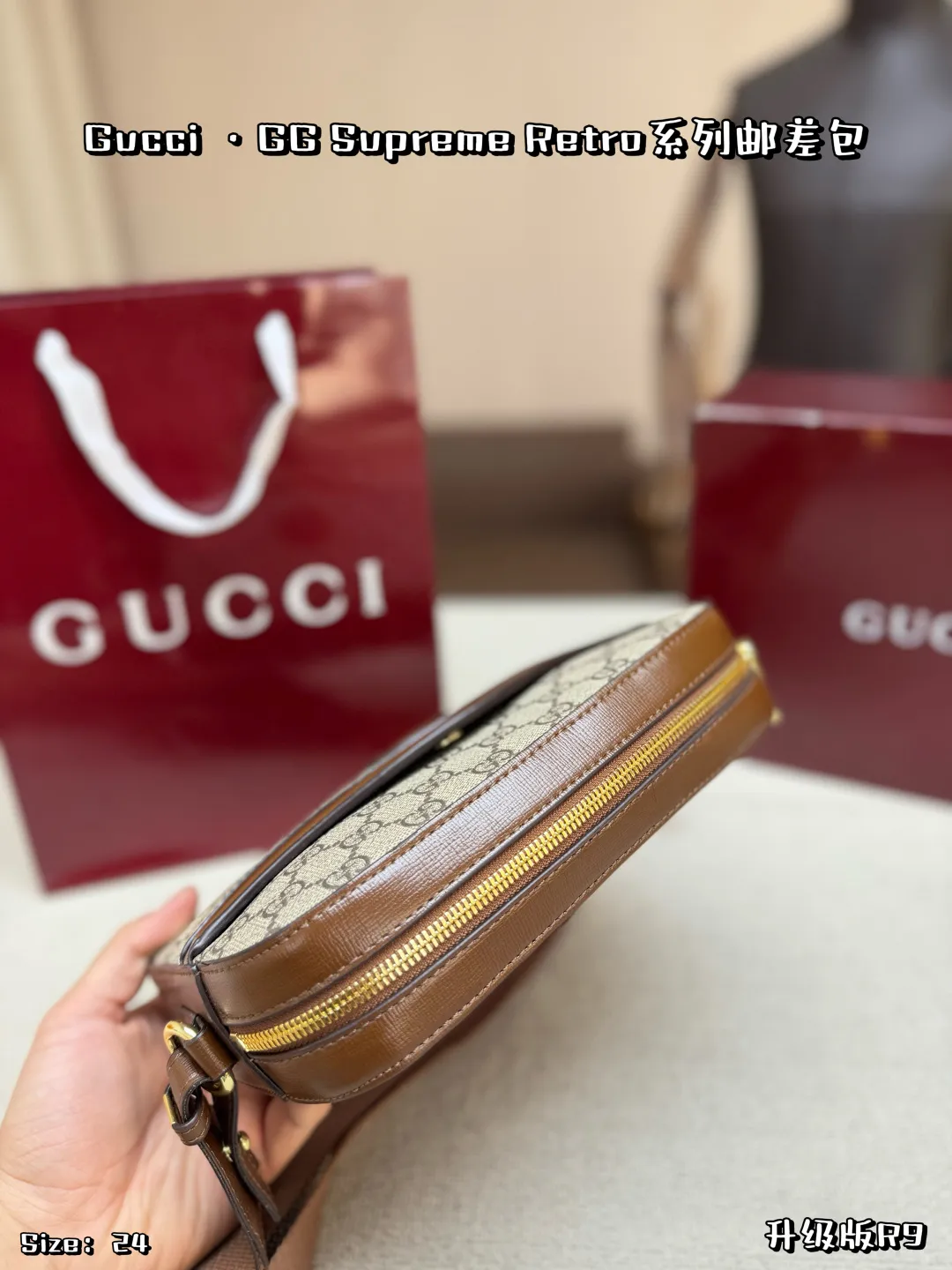 All Categories Official Website "Brand Women's Bags" Women's Bags 💙 GUCCI 2026 New GUCCI Crossbody Bag