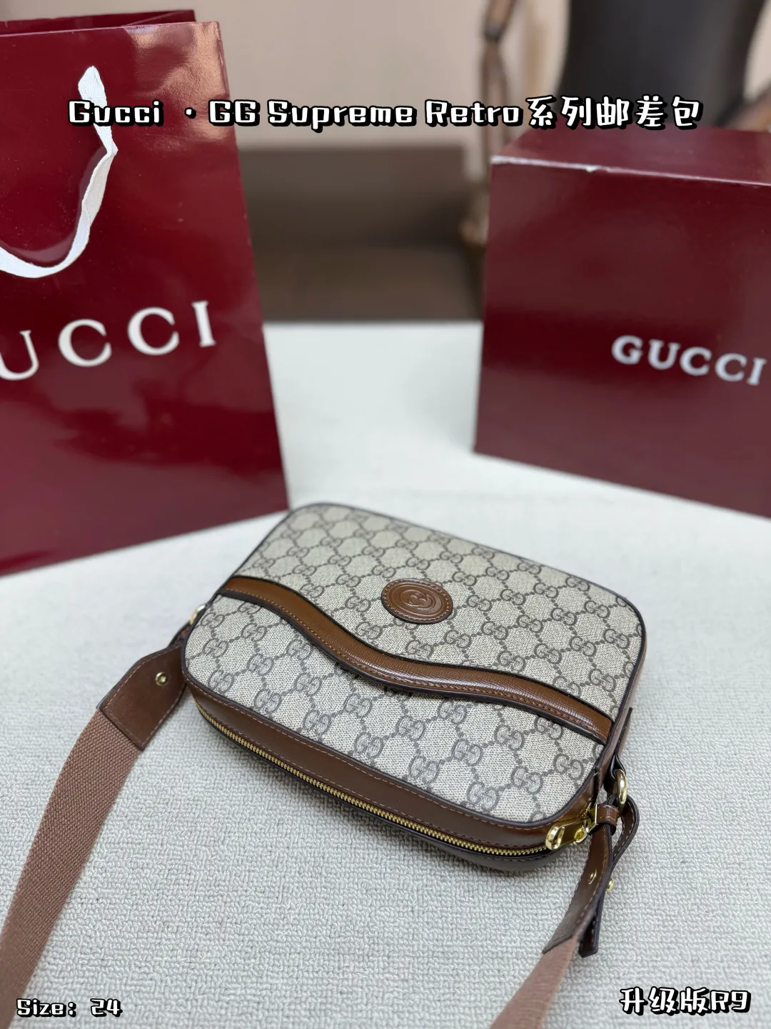 All Categories Official Website "Brand Women's Bags" Women's Bags 💙 GUCCI 2026 New GUCCI Crossbody Bag