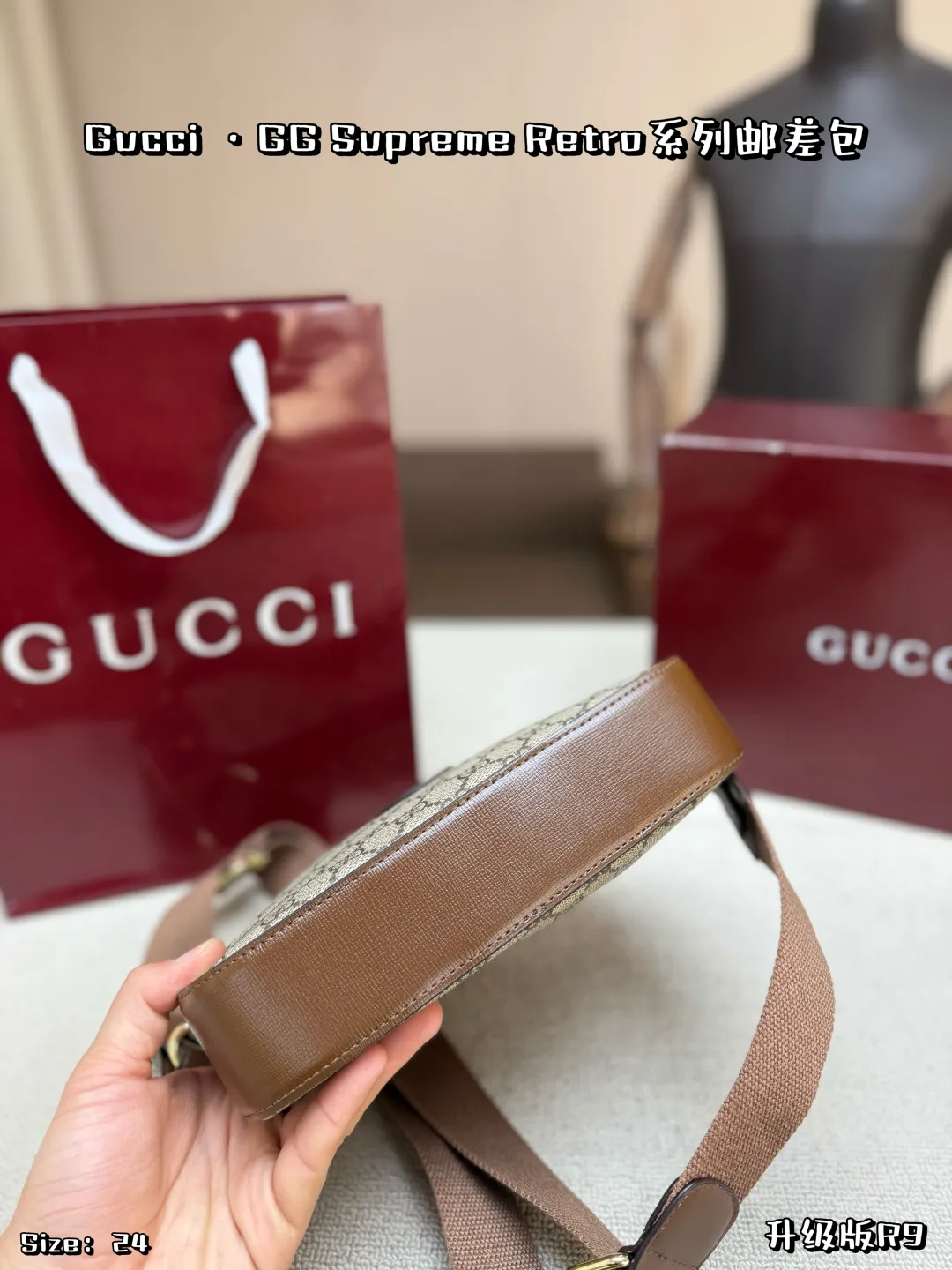All Categories Official Website "Brand Women's Bags" Women's Bags 💙 GUCCI 2026 New GUCCI Crossbody Bag