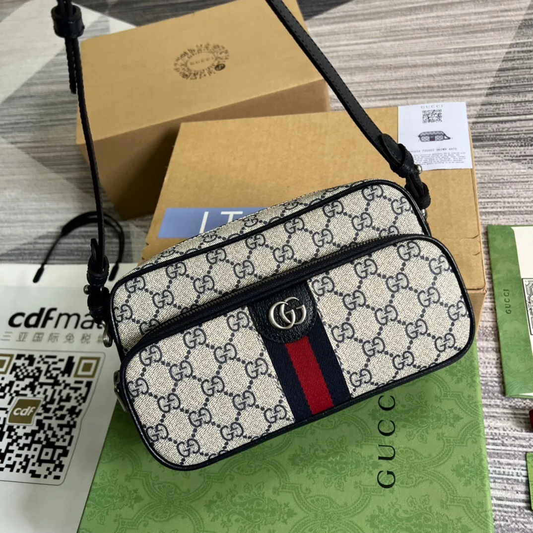 All Categories Official Website "Brand Women's Bags" Women's Bags 💙 GUCCI 2025 New GUCCI Crossbody Bag