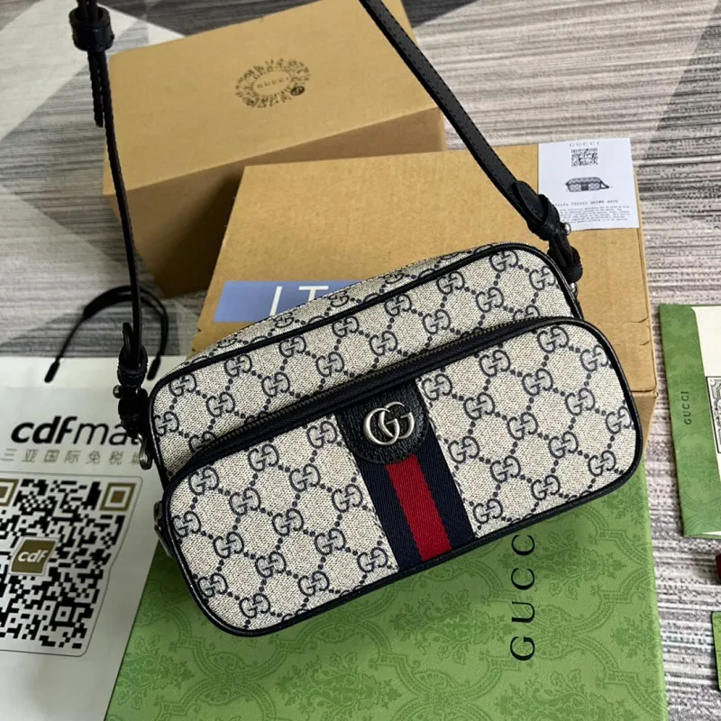 All Categories Official Website "Brand Women's Bags" Women's Bags 💙 GUCCI 2025 New GUCCI Crossbody Bag