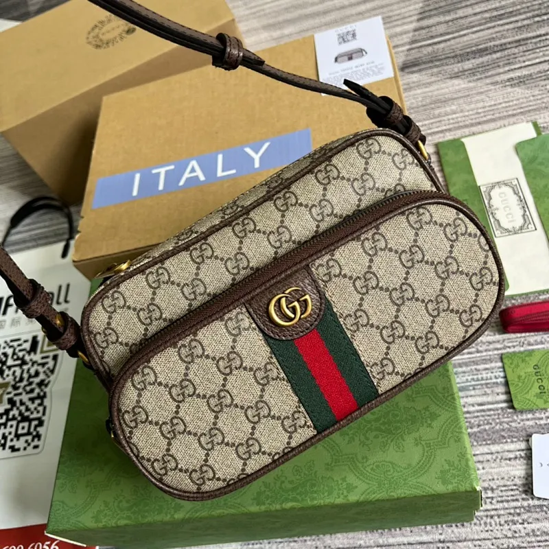 All Categories Official Website "Brand Women's Bags" Women's Bags 💙 GUCCI 2025 New GUCCI Crossbody Bag