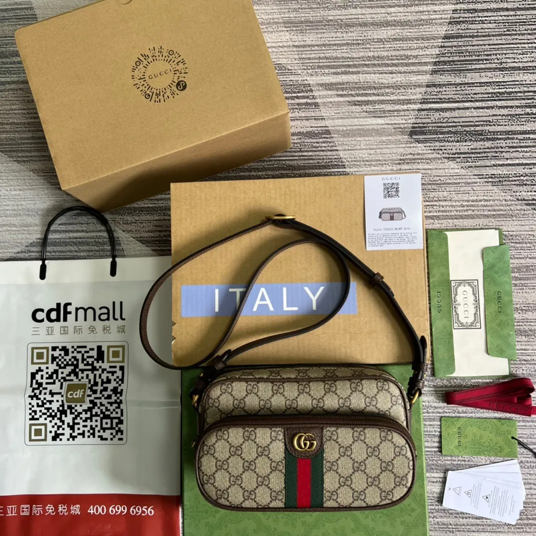 All Categories Official Website "Brand Women's Bags" Women's Bags 💙 GUCCI 2025 New GUCCI Crossbody Bag