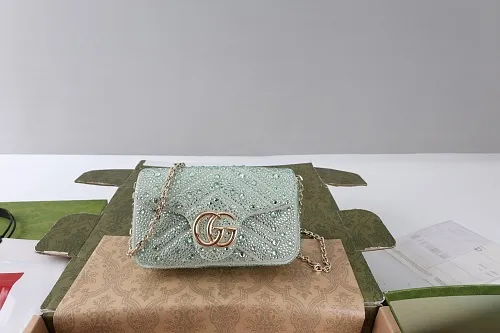 All categories Official website "Brand Women's Bags" Women's Bags 💙 GUCCI 2026 GUCCI new crossbody shoulder bag
