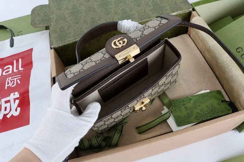 All Categories Official Website "Brand Women's Bags" Women's Bags 💙 GUCCI versatile lightweight crossbody bag for men and women