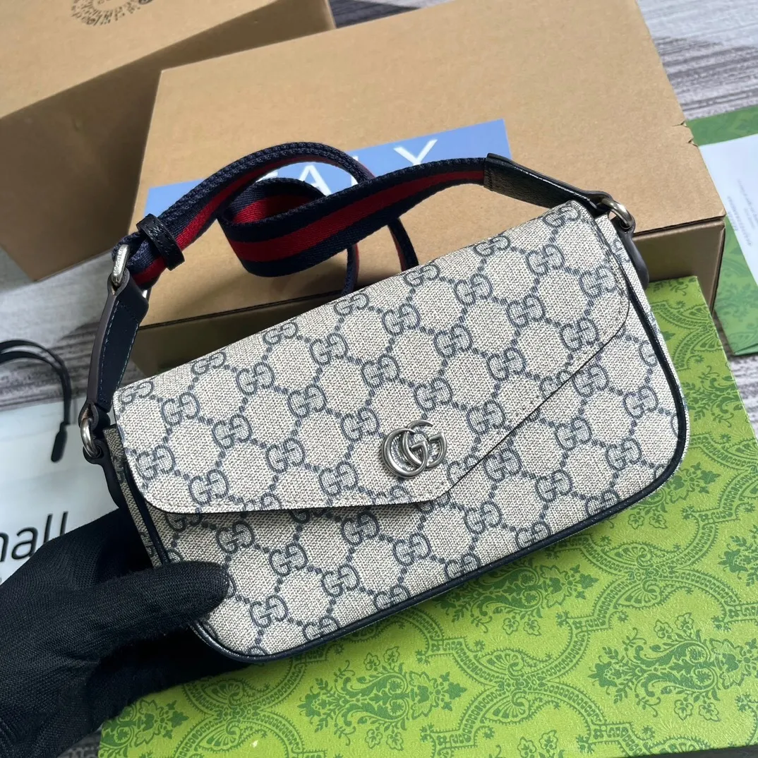 All Categories Official Website "Brand Women's Bags" Women's Bags 💙 GUCCI 2025 New GUCCI Crossbody Bag